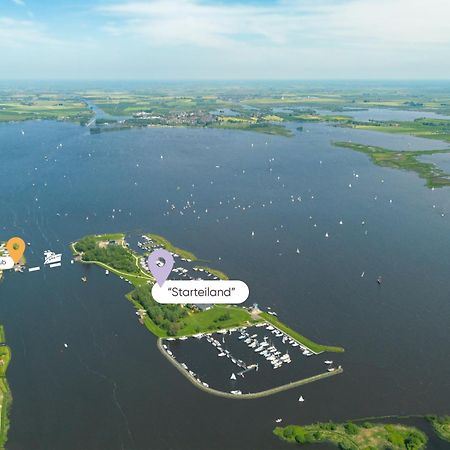 Welcome In - Houseboat Agua Dolce Met Tuin, Paviljoenwei 4, Sneek - Offingawier Exterior foto