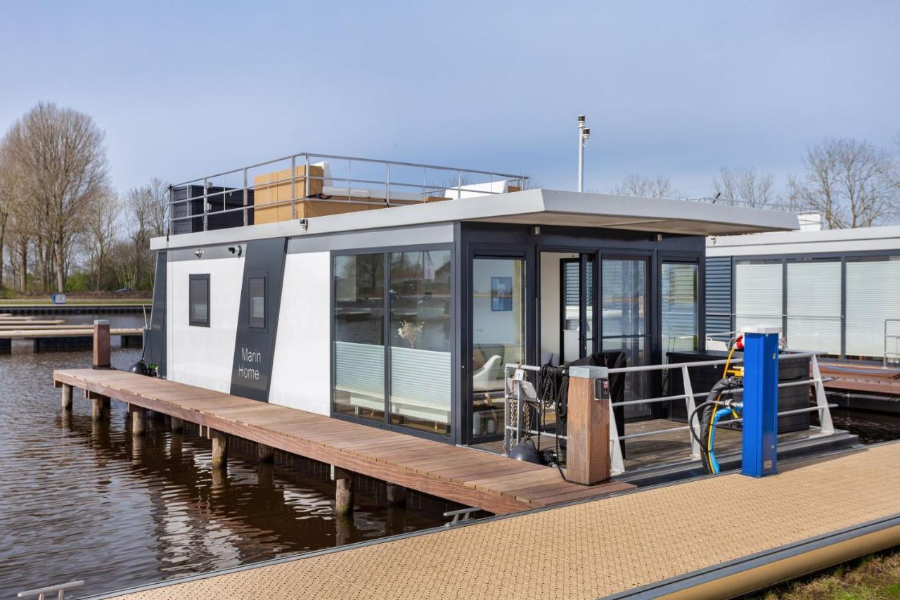 Welcome In - Houseboat Agua Dolce Met Tuin, Paviljoenwei 4, Sneek - Offingawier Exterior foto